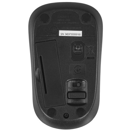 Мышь беспроводная Genius NX-7010 серый, 1200 dpi, радиоканал, USB, кнопки - 3