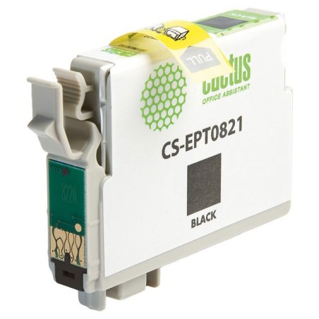 Картридж струйный Cactus CS-EPT0827 черный/голубой/пурпурный/желтый/светло-голубой/светло-пурпурный (82.8 мл) для Epson Stylus Photo R270/290/RX590