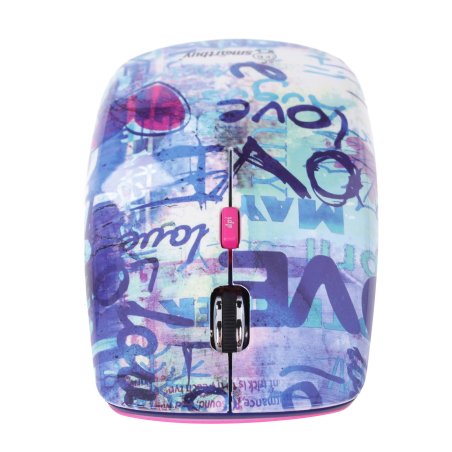 Мышь беспроводная Smartbuy 327AG принт Цветы SBM-327AG-FL-FC