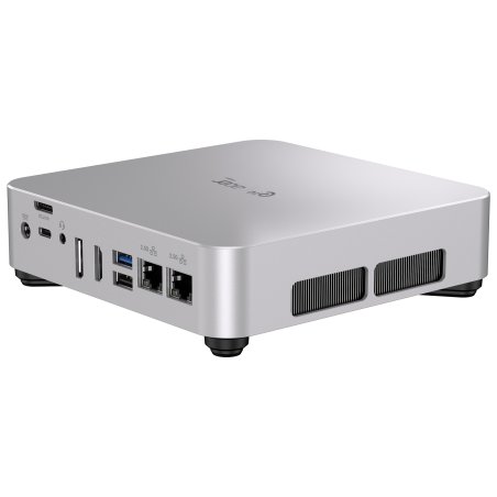 Мини ПК Acer Gadget E10 ETBox1 i5 13500H (2.6) 16Gb SSD 512Gb UHDG Win 11Pro 2x2.5GbitEth WiFi BT 120W серебристый/черный