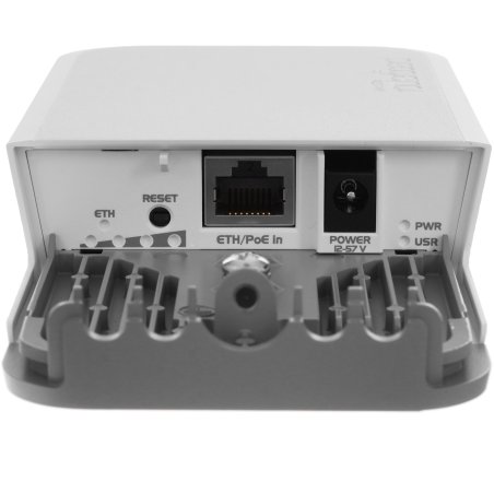 Точка доступа wAP 60G Mikrotik RbwAPG-60ad with Phase array 60 degree 60GHz antenna, 802.11ad wireless, 716MHz CPU, 256MB RAM, 1x Gigabit LAN, POE, PSU, outdoor enclosure, RouterOS L3 (CPE)