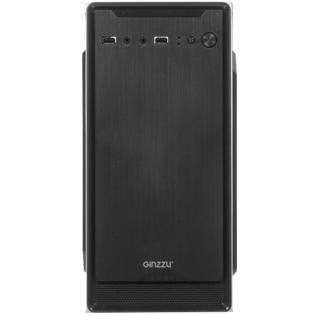 Компьютерный корпус Ginzzu B180 2*USB 2.0,AU w/o PSU