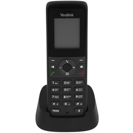 Беспроводная телефонная IP-DECT-система YEALINK W71P (база W70B+трубка W71H) до 10 SIP-аккаунтов, до 10 трубок на базу, до 20 вызовов, шт