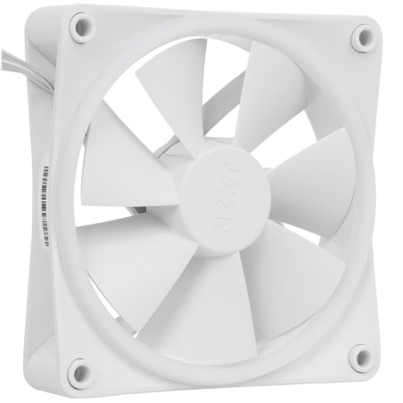 Вентилятор для корпуса Case Cooler NZXT F120 RGb Core (120x120x25мм, 4-pin PWM, RGb, 78.86CFM, 33.88dBA, 1800RPM, белый)