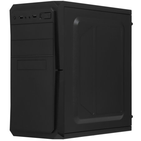 Компьютерный корпус ExeGate EX284027RUS Minitower BA-202 Black, mATX, <без БП>, 2*USB, Audio