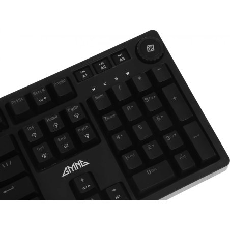 Клавиатура проводная GMNG GG-KB815X (1913914), USB, черный + белый