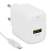 Сетевое зарядное устройство HOCO (6942007631457) CS52A 1USB 3.0A QC3.0 18W, белый