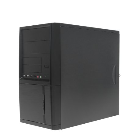 Компьютерный корпус LinkWorld 727-21 черный без БП mATX 4xUSB 2.0 audio