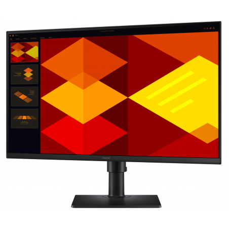 Монитор 27" Samsung Essential S4 LS27D400GAIXCI IPS 1920x1080, 100 Гц, 5 мс, 16:9, 250 кд/м², 2xHDMI, DP, 2xUSB-A 2.0, 1x3.5 мм, черный