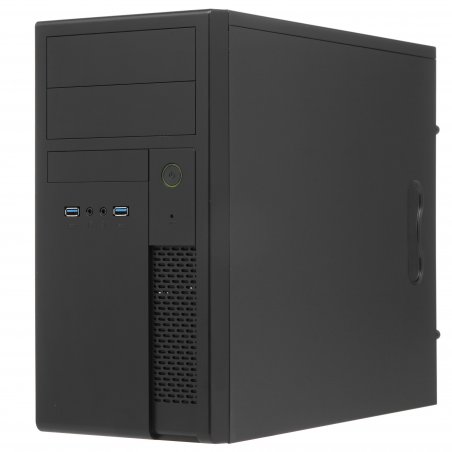 Компьютерный корпус CHIEFTEC MESH XT-01B-OP без БП, черный, mATX