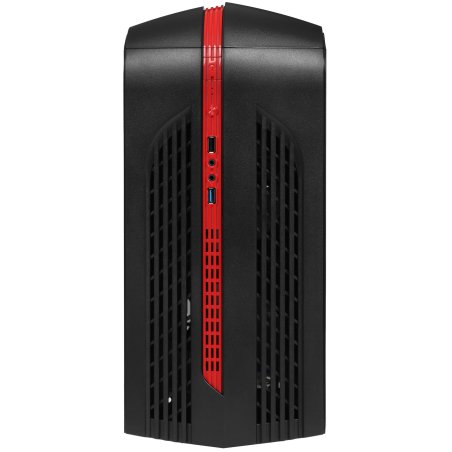 Компьютерный корпус GameMax Centauri Black Red без БП (ATX,Черн.-кр,USB 3.0, Зак.стекло, 1*120мм. RGb, пыл.фильтр)