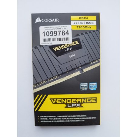 Оперативная память CORSAIR 64Gb 5600МГц DDR5 CL40 DIMM (Kit of 2x32Gb) XMP 3.0, Vengeance Black