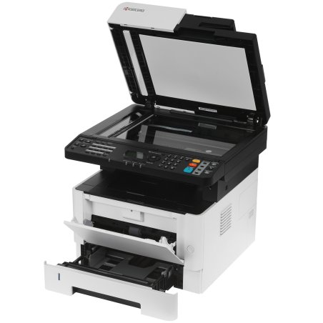 МФУ лазерное Kyocera Ecosys M2135dn (1102S03NL0), A4, ч/б, печ. до 35 стр/мин., скан. до 40 стр/мин (ч/б) 16 стр/мин. (цвет), 1200 x 1200 dpi (печать) 600x600dpi (скан.), USB, RJ-45