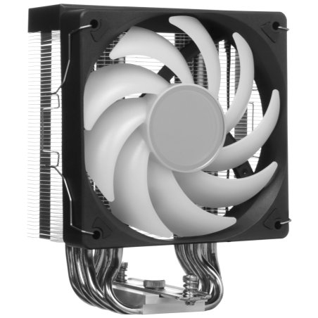 Кулер для процессора JONSBO CR-1400 V2 ARGb (180W, 4-pin PWM, 133мм, Al/Cu, 4x6мм, ARGb, 1x92мм, 38.2CFM, 33.8dBA, 2200RPM, S: 1700/1200/115X, AM4/AM5 черный)