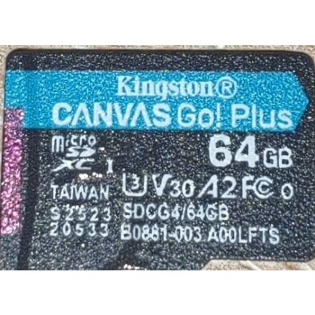 Флеш карта microSDXC 256Gb Kingston SDCG4/256Gb Canvas Go! Plus A2 + adapter