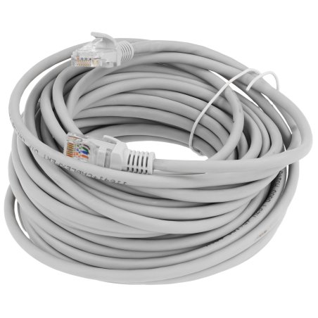 Патч-корд LSZH UTP Cablexpert PP31-10M кат.5e, 10м, литой, многожильный, серый