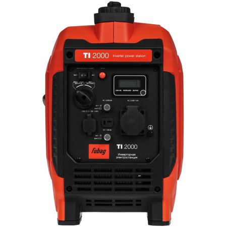 Электрогенератор бензиновый инверторный FUBAG TI 2000, 2 кВт, 74 дБ, 18.5 кг