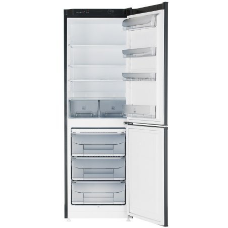 Холодильник Pozis RK-139 графит двухкамерный 188/97 л морозилка снизу