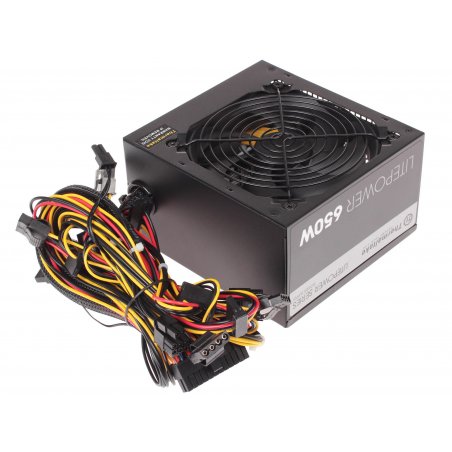 Блок питания Thermaltake Litepower (PS-LTP-0650NPCNEU-2), 650Вт, 120мм, черный