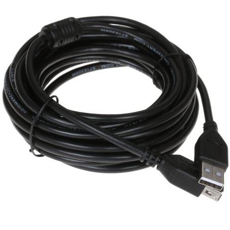 Кабель Gembird PRO CCF-USB2-AMAF-15 USB 2.0 кабель удлинительный 4.5м AM/AF позол.конт., фер.кол., пакет