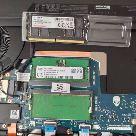 Оперативная память ADATA, DDR5, 16Gb (1x16Gb), 4800MHz, CL40, SO-DIMM