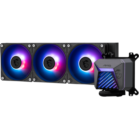 Жидкостная система охлаждения MSI MAG CORELIQUID A13 360 черный 120мм алюминий+медь 4-pin