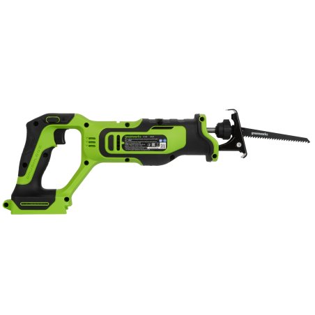 Пила сабельная аккумуляторная GreenWorks GPT-BLRS-1, 24V, без АКБ и ЗУ (1200607)