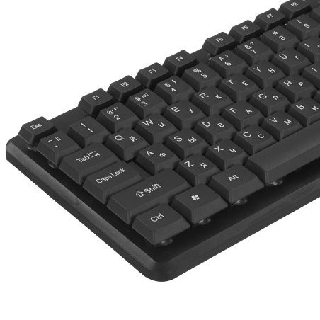 Клавиатура проводная Defender Accent SB-720, USB, черный