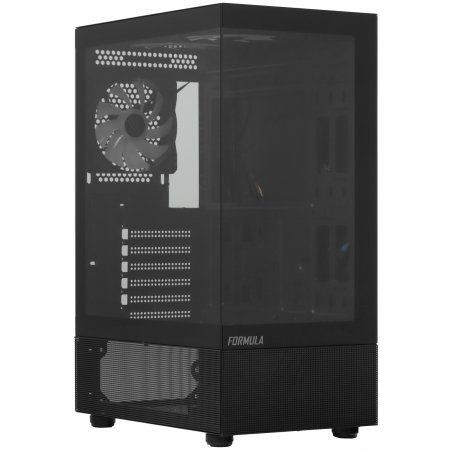 Компьютерный корпус AeroCool/Formula Crystal Z1 черный без БП ATX 2xUSB 2.0 1xUSB 3.0 audio bott PSU