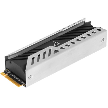 Накопитель SSD Netac NV3000 RGb, 2Tb, PCIe 3.0 x4, M.2 2280, NVMe, R/W 3500/2100, с радиатором