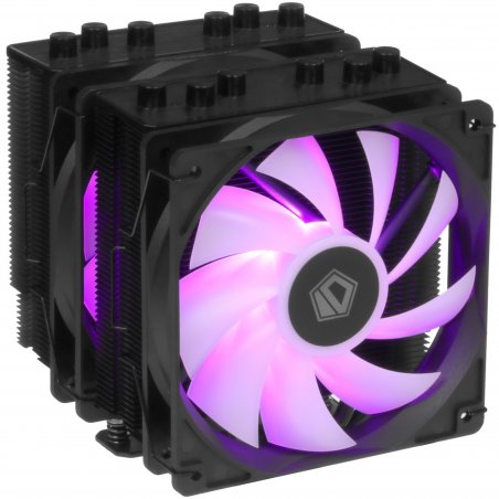 Кулер ID-COOLING SE-206-XT черный 120мм алюминий/медь 1800rpm 35db 4-pin 250W 156мм