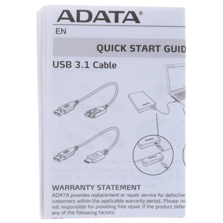 Внешний HDD 2.5" ADATA HD710P, 2TB, USB 3.2 Gen 1 Type-A, 5400 rpm, черный/красный