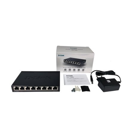Коммутатор D-Link DGS-1008MP/B1A