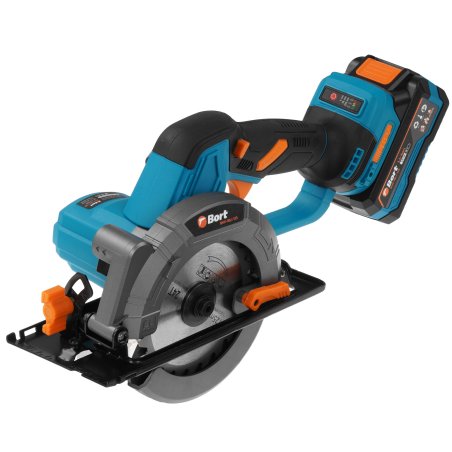 Пила циркулярная аккумуляторная Bort BHK-18Li-125 (2*3,0 А·ч + ЗУ)