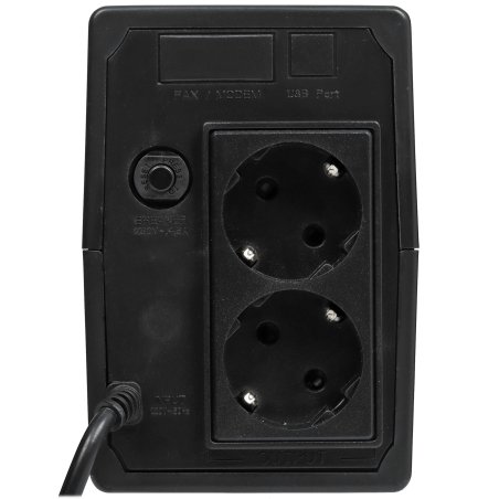 Источник бесперебойного питания ExeGate Power Back BNB-850.LED.AVR.EURO.RJ 850VA/480W, LED, AVR,2 евророзетки, RJ45/11, черный