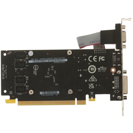 Видеокарта MSI PCI-E GT 710 2GD3H LP nVidia GeForce GT 710 2048Mb 64bit DDR3 954/1600 DVIx1/HDMIx1/CRTx1/HDCP Ret low profile