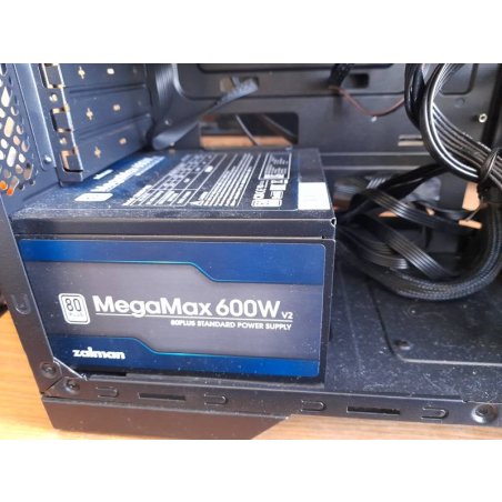 Блок питания Zalman ZM600-TXII V2 Retail, 600Вт, 80 PLUS, 120мм, черный