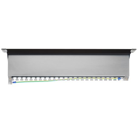 Патч-панель LANMASTER 24 порта, STP, кат.6A, 1U
