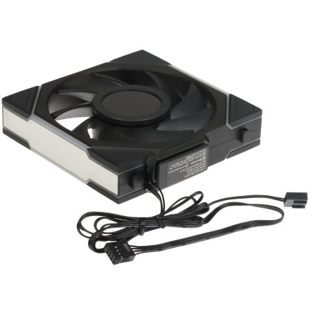 Вентилятор для корпуса Lian-Li Uni Fan TL Wireless LCD 120 LCD ARGB 120х124.5x28 черный 4-pin 27дБ (G99.12TLLCD1W1B.R0) Ret