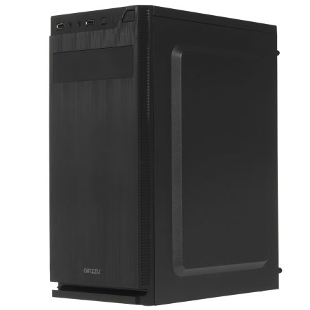 Компьютерный корпус Ginzzu A190 2*USB 2.0,AU w/o PSU