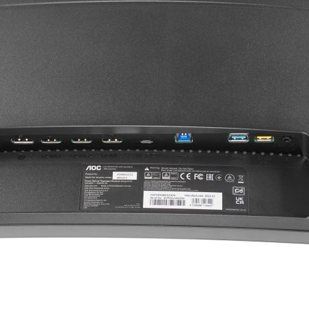 Монитор 48.8" AOC AG493UCX2 VA 5120x1440, 165 Гц, 1 мс, 32:9, 400 кд/м2, 3xHDMI, 1xDP, 1xUSB-C, изогнутый, черный