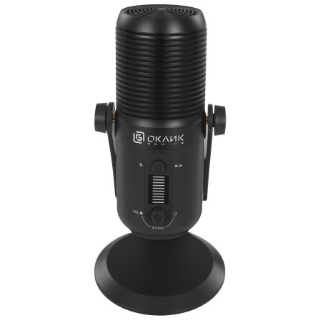 Микрофон проводной Оклик SM-400G 2м черный