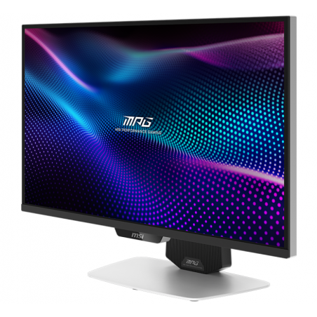 Монитор 27" MSI MPG 274URDFW E16M Rapid IPS 3840x2160, 160 Гц, 0.5 мс, 16:9, 400 кд/м², 2xHDMI 2.1, DP 1.4a, USB-C (98 Вт), 3.5 Jack, USB Hub (2x USB), Adaptive-Sync, белый