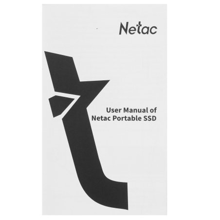 Внешний SSD Netac ZX10, 1TB, USB 3.2 Gen 2 Type-C, R/W 1050/1050, черный