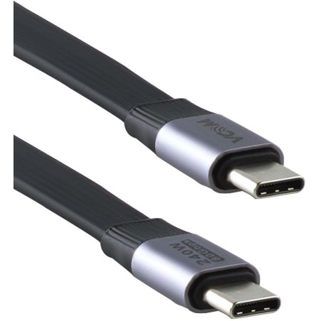 Кабель VCOM USB4 TypeC(M)--TypeC(M), 5K 60Hz, 8K 30Hz 40Gbps, PD 240W, 2м CU560-2M