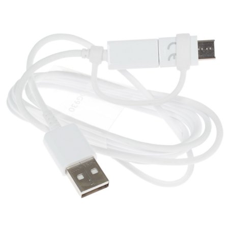 Кабель Samsung EP-DG930DWEGRU USB-microUSB/ USB Type-C белый 1.5м