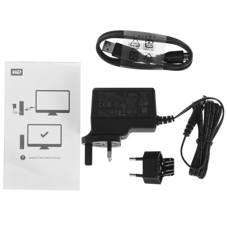 Внешний HDD 3.5" Western Digital Elements Desktop, 6TB, USB 3.2 Gen 1 Type-A, 5400 rpm, черный