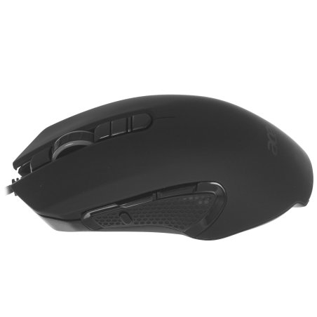 Мышь проводная Acer OMW160 черный, 6400 dpi, USB, кнопки - 8