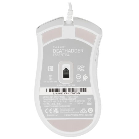 Мышь проводная Razer DeathAdder Essential черный, 6400 dpi, USB, кнопки - 5