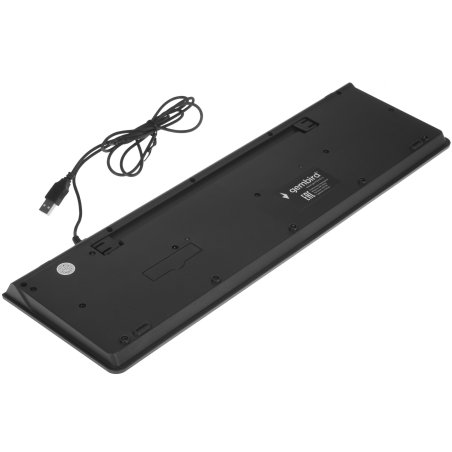 Комплект клавиатура+мышь проводные Gembird KBS-9050, черный,104кл, 3кн., каб.1.5м